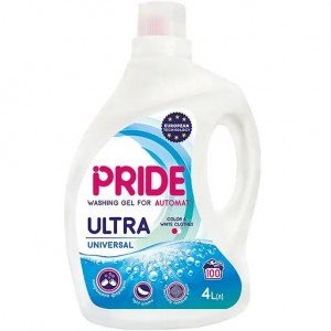 Гель для стирки Pride Ultra Universal для белого и цветного белья 4 л (P-00026(4))