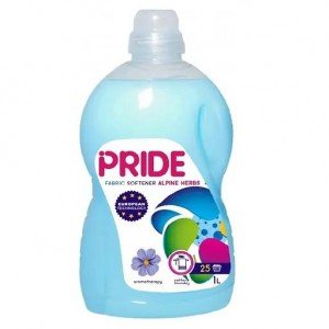 Кондиционер-ополаскиватель для белья Pride, альпийские травы, 1 л