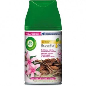 Освежитель воздуха Air Wick Freshmatic Нежный жасмин, кедровое дерево и древесные ноты сменный баллон 250 мл