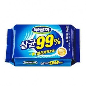 Мыло дезинфицирующее Mukunghwa 99% Sterilization Laundry Soap, 230 г