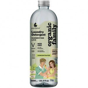 Средство концентрат жидкий Purenn Organic Family Summertime Love Календула для стирки цветных и темных тканей 1 л
