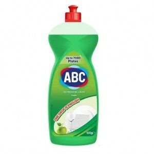 Средство для мытья посуды ABC Зеленое яблоко, 500 мл