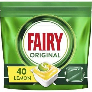 Капсулы для посудомоечных машин Fairy Original Все-в-1 40 шт.