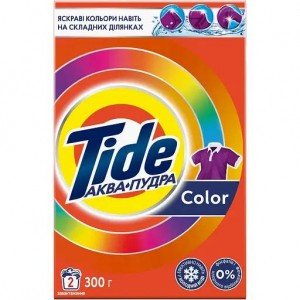 Стиральный порошок Tide Аква-Пудра Color 300 г