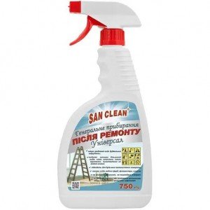 Средство для генеральной уборки после ремонта San Clean Универсал 750 мл