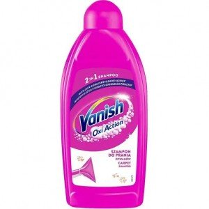 Шампунь Vanish Oxi Action 2 в 1 для моющих пылесосов и ручной чистки 500 мл