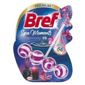 Туалетный блок для унитаза Bref Spa Moments Harmony 50 г
