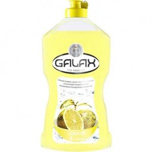 Концентрированная жидкость для мытья посуды Galax Лимон, 500 мл