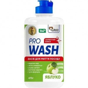 Средство для мытья посуды ProWash Яблоко 470 мл