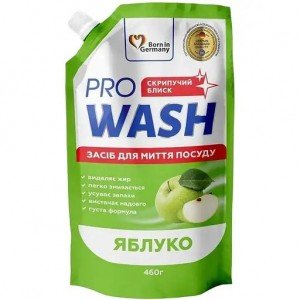 Средство для мытья посуды ProWash Яблоко 460 мл