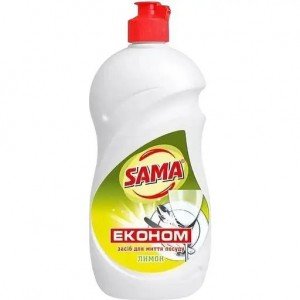 Средство для мытья посуды Sama Лимон 500 г