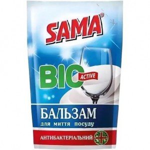 Средство для мытья посуды Sama Атибактериальное 450 г