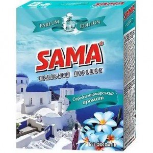 Стиральный порошок Sama Бесфосфатный Средиземноморский аромат 350 г