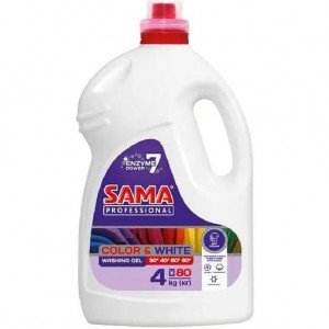 Гель для стирки Sama Professional Color&White Universal 4 л