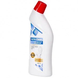 Средство чистящее для унитазов Nata-Clean, с носиком, 800 мл