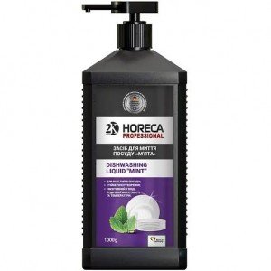 Средство для мытья посуды 2K Horeca Professional, сочный лимон и мята, 1000 г