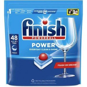 Таблетки для посудомоечных машин Finish Powerball All in One Max, 48 шт.