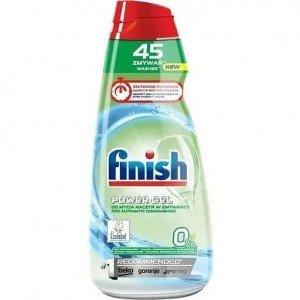 Средство для мытья посуды в посудомоечных машинах Finish Power All in One Gel 0% 900 мл