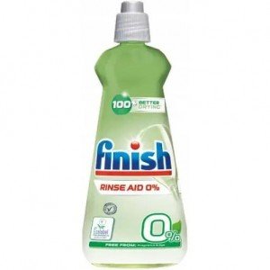 Ополаскиватель для посудомоечных машин Finish Rinse 0%, 400 мл