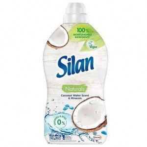Ополаскиватель-кондиционер для белья Silan Naturals Coconut Water Scent & Minerals, 1364 мл