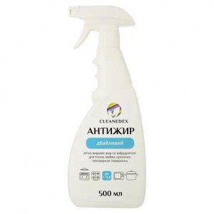 Средство для очистки кухонных поверхностей Cleanedex Антижир, сильнодействующее, 500 мл