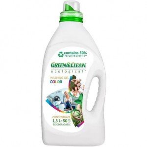 Гель для стирки цветной одежды Green&Clean Professional Color концентрат 1.5 л