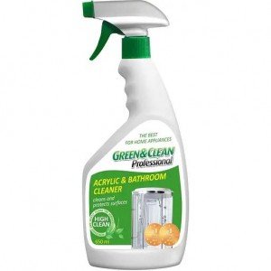 Средство для очистки Green & Clean Professional акриловых поверхностей и ванных комнат, 650 мл