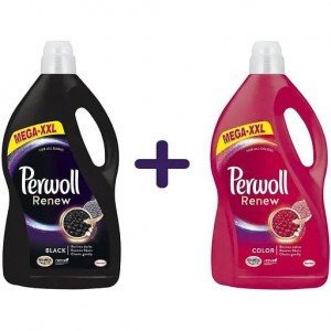 Средство для деликатной стирки Perwoll Renew Black 4.015 л + Средство для деликатной стирки Perwoll Renew Color 4.015 л