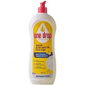 Средство для мытья One Drop Лимон 750 мл