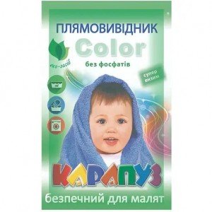 Пятновыводитель для детских вещей Карапуз Color с энзимами, 200 г