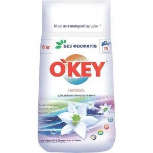 Стиральный порошок O'key Universal 6 кг