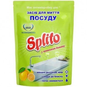 Средство для мытья посуды Splito Лимон 500 мл