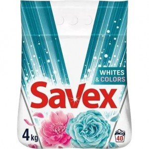 Стиральный порошок Savex Whites & Colors 4 кг