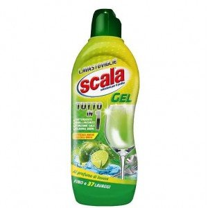 Гель для посудомоечных машин Scala Lavastoviglie gel Limone 750 мл