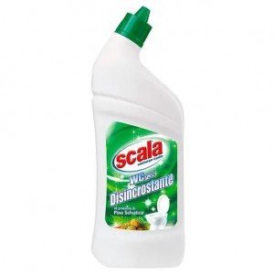 Гель для мытья унитаза Scala WC Disincrostante Gel Pino Дезинфицирующий 750 мл Гель для мытья унитаза Scala WC Disincrostante Gel Pino Дезинфицирующий 750 мл