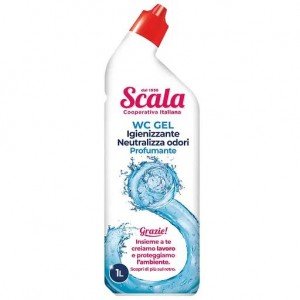 Гель для мытья унитаза Scala WC Gel Profumanto 1 л Гель для мытья унитаза Scala WC Gel Profumanto 1 л