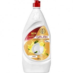 Концентрированная жидкость для мытья посуды Galax Лимон 950 г