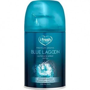 Сменный баллон к автоматическому освежителю воздуха iFresh Premium Aroma Blue lagoon 250 мл