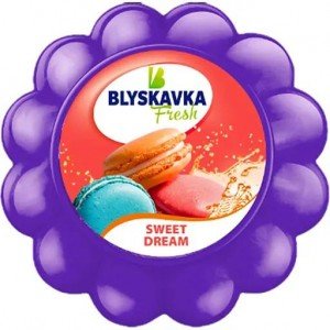 Гелевый освежитель Blyskavka Fresh Ваниль-корица 1 шт.