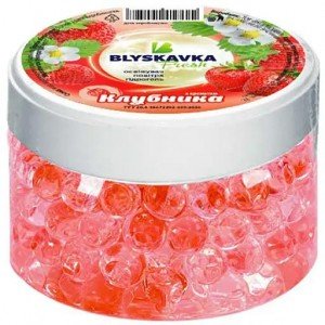 Гидрогелевый освежитель воздуха Blyskavka Клубника