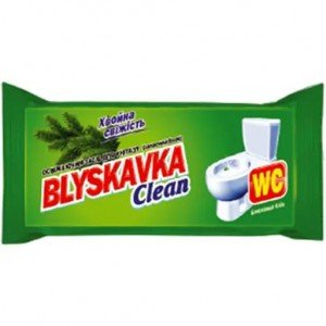 Освежающее средство для унитаза Blyskavka Clean Хвойная свежесть запасной блок