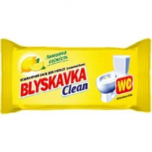 Освежающее средство для унитаза Blyskavka Clean Лимонная свежесть запасной блок