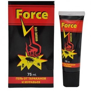 Гель Force от тараканов и муравьев 75 мл