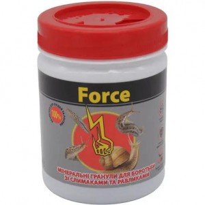 Минеральные гранулы Force для борьбы со слизнями и улитками 150 г