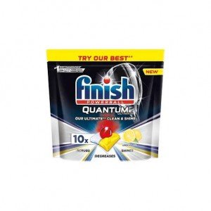 Капсулы для посудомоечных машин Finish Quantum Ultimate, 10 шт.