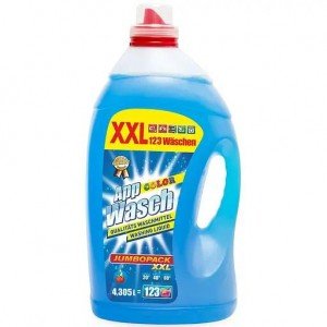 Гель для стирки цветных принадлежностей AppWasch Gel Color 4.305 л