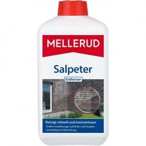 Средство Mellerud для удаления высолов и загрязнений из кирпича, плитки, бетона 1 л (2001000134)