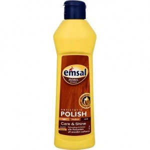 Полироль для чистки и ухода за мебелью с антистатиком Emsal 250 мл