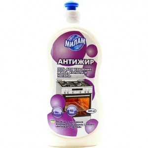 Гель Милам для удаления жира, копоти и нагара 500 мл Гель Милам для удаления жира, копоти и нагара 500 мл