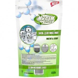 Средство для чистки Милам Chemical с хлором 450 г